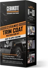 CERAKOTE Ceramic Trim Coat Kit Quick Plastic Trim Restorer 