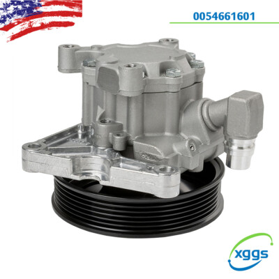 NEW Power Steering Pump 0054661601 For Mercedes Benz C230 C280 CLK SLK - OE Spec, Lifetime Warranty