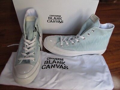 Converse New York CTAS 70 Hi Blank Canvas Shoes Men 5 Womens 7 Blue 156298C  $200 | eBay