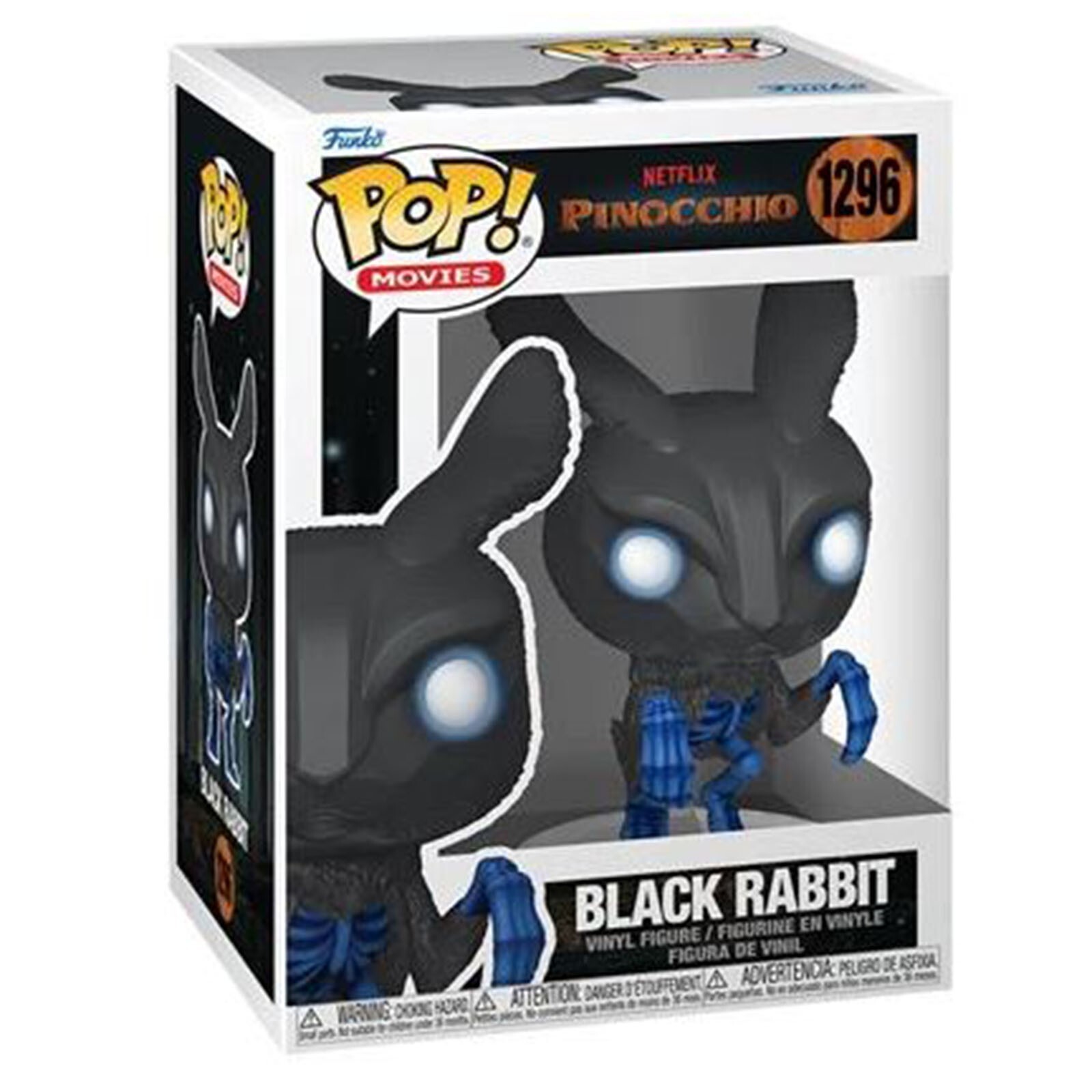 Виниловая фигурка Funko Netflix Pinocchio POP Black Rabbit НОВАЯ В НАЛИЧИИ 3590₽