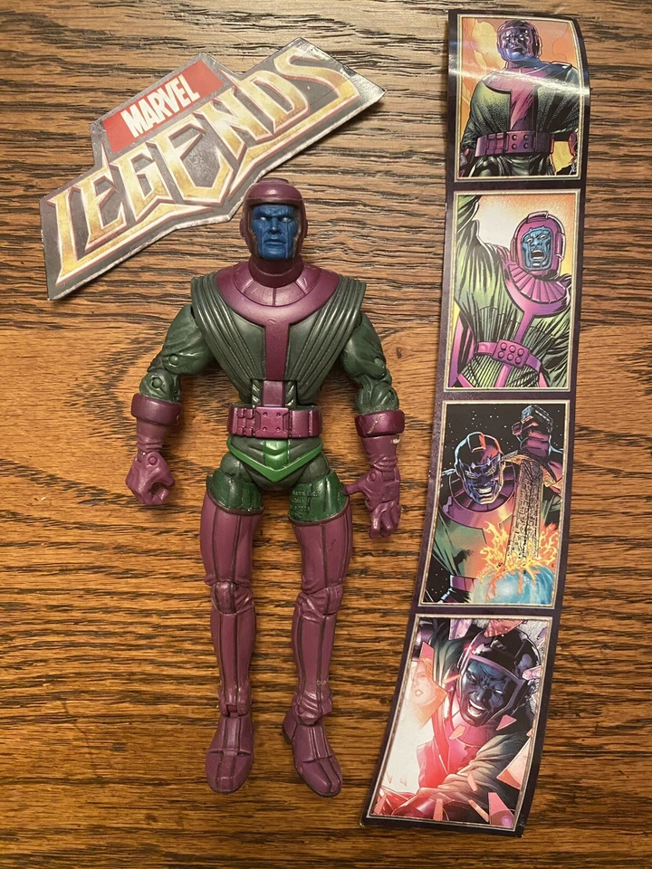 Hasbro Marvel Legends 6 Figure Set-Vision, Union Jack, Nova, Quicksilver LOOSE! - Image 4 of 4