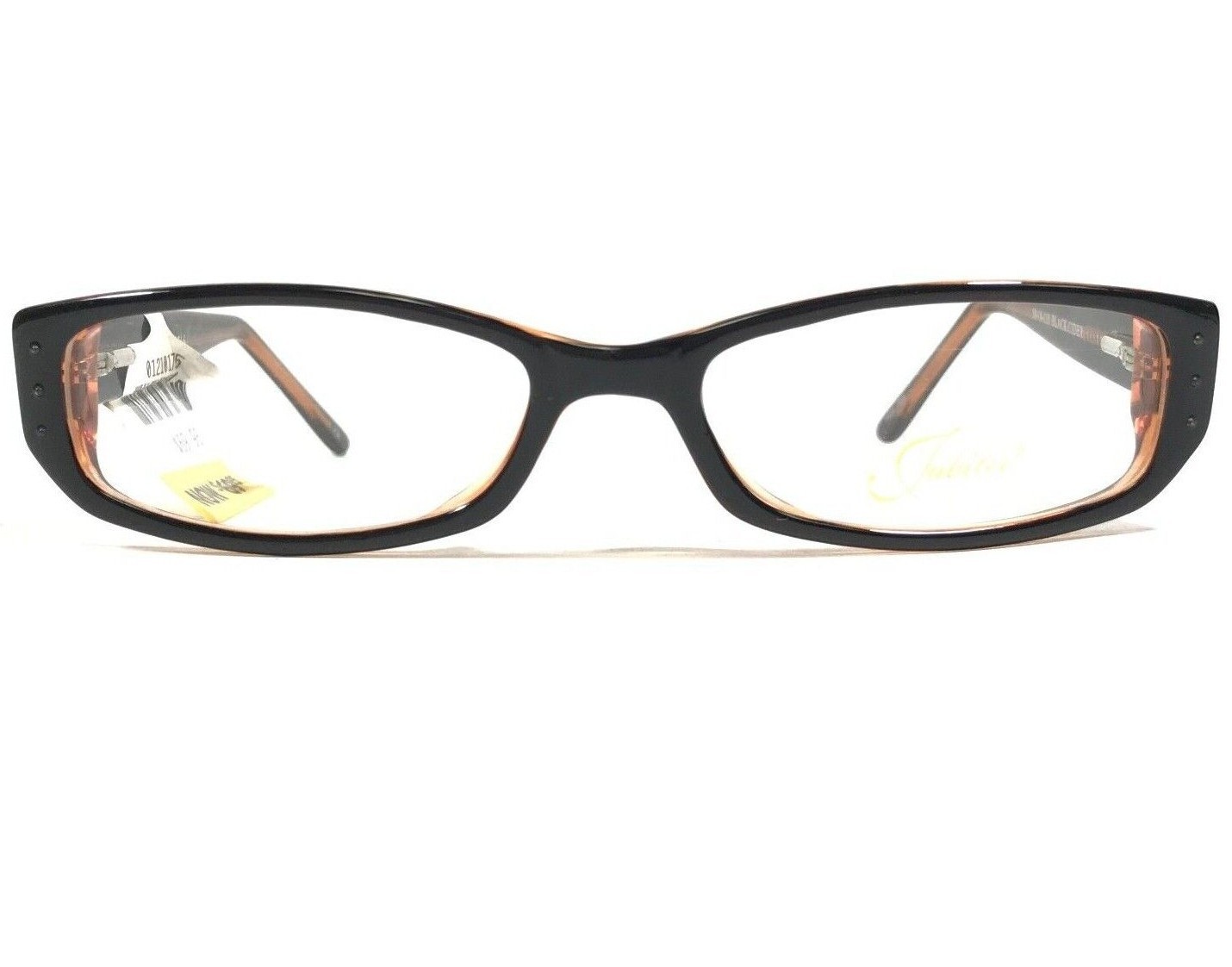 Оправа для очков Jubilee 5766 BLACK CIDER Оранжевая прямоугольная 50-18-135