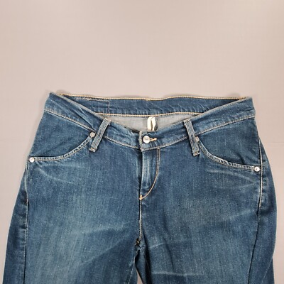 Levis Engineered Womens Jeans Blue W31 L32 Twisted Leg Bootcut Low