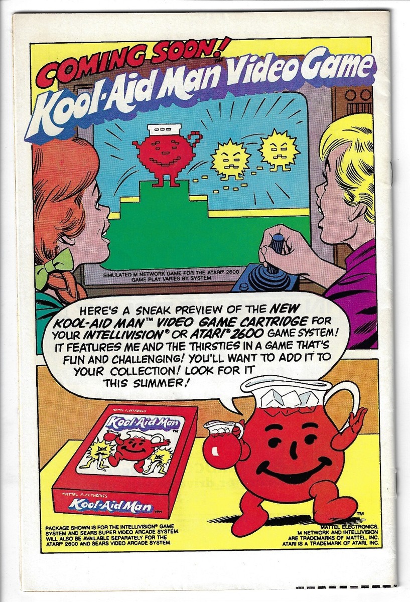 The Adventures Of Kool-Aid Man #1 (1983) John Romita Jr. Cover | eBay