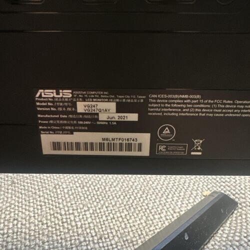 ASUS TUF Gaming VG247 24-Inch LCD Monitor - Picture 5 of 5