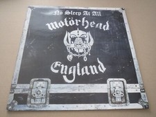 MOTORHEAD -NO SLEEP AT ALL- HARD TO FIND FIRST PRESS LP VINYL 1988 ENG METALLICA