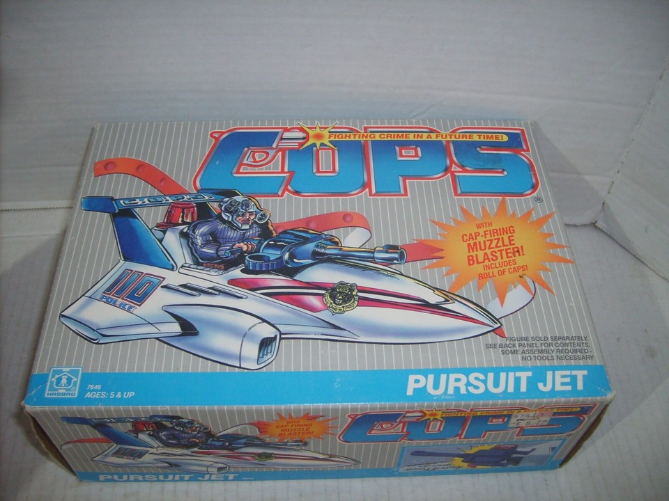 Hasbro Cops' n Crocks Jet poursuite Neuf en boîte vintage