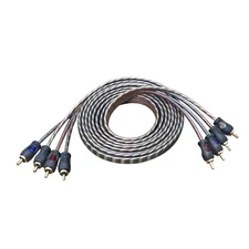 RECOIL RCI49 100% Oxygen Free Copper 9ft 4-Channel RCA Audio Cable