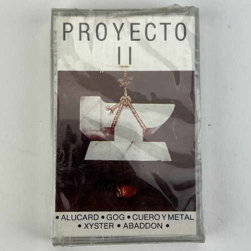 RARE!! SEALED - Escuadrón Metálico Proyecto Dos - 1991 Heavy Metal Cassette MEX