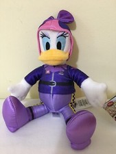 NWT Disney Store Daisy Duck Plush Toy Doll 9" Tall Stuffed Animal Mini Bean Bag