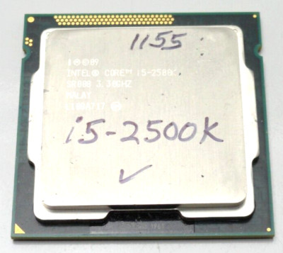 Intel Core i5-2500K 3.30 GHz Quad-Core SR008 CPU Processor LGA 1155