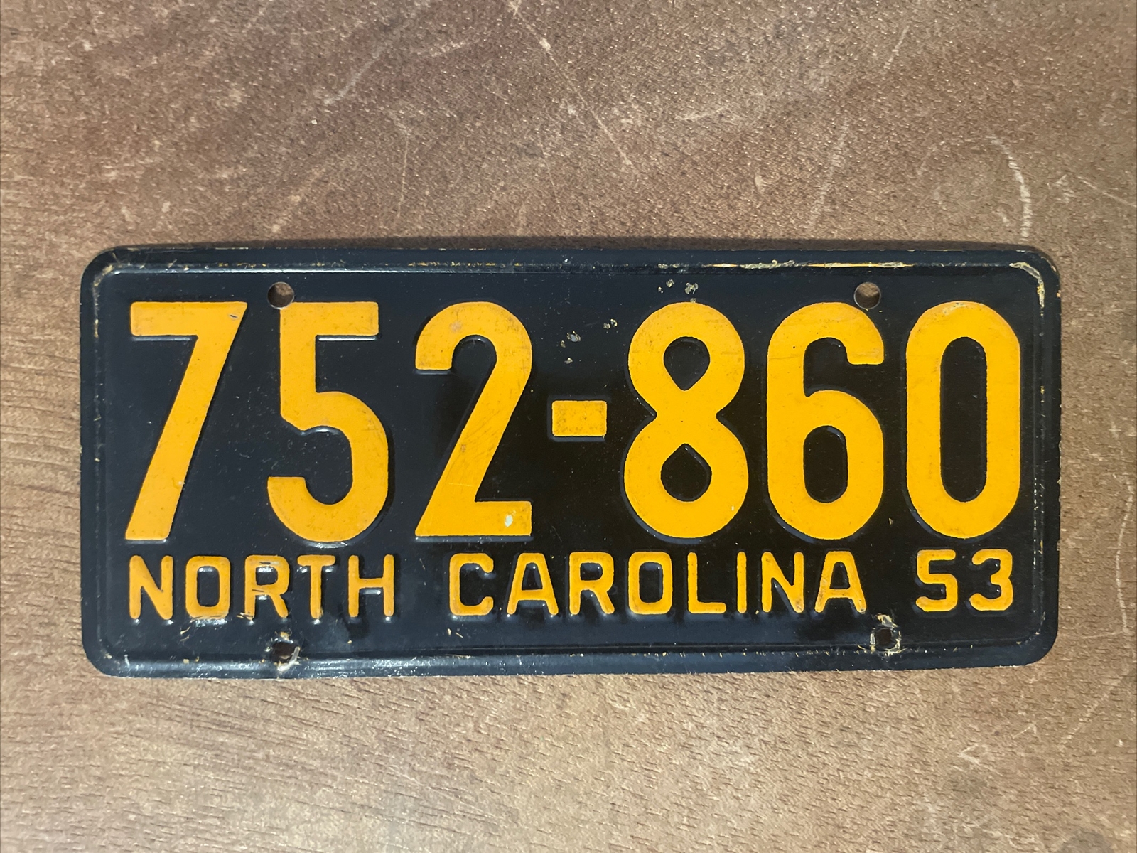 License Plate 5&rdquo; X 2&rdquo;