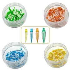 40Pcs/Box Dental Soft Strata Cervical Seal Diastema Composite Wedge Fit Garrison
