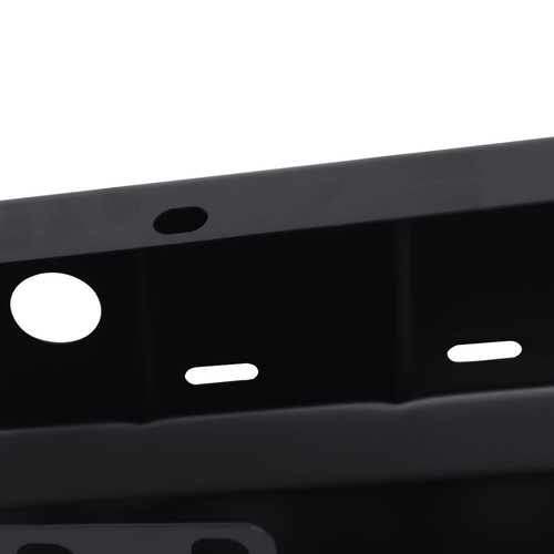 Fit For 2017 2018-2022 Ford F250 F350 Black Steel Rear Rh Bumper W/o Sensor Hole - Picture 15 of 16