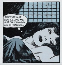 "Making me Stronger" by Dr. Shrinker Poster Giclee Print 8.5 x 11