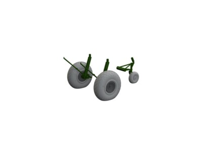 Eduard Accessories 6481026 - 1:48 B-17F wheels oval tread - Neu