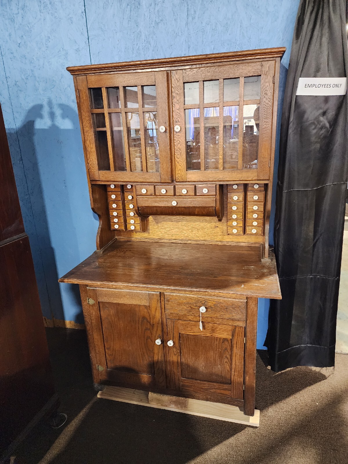 Antique Hoosier Kitchen Cupboard eBay