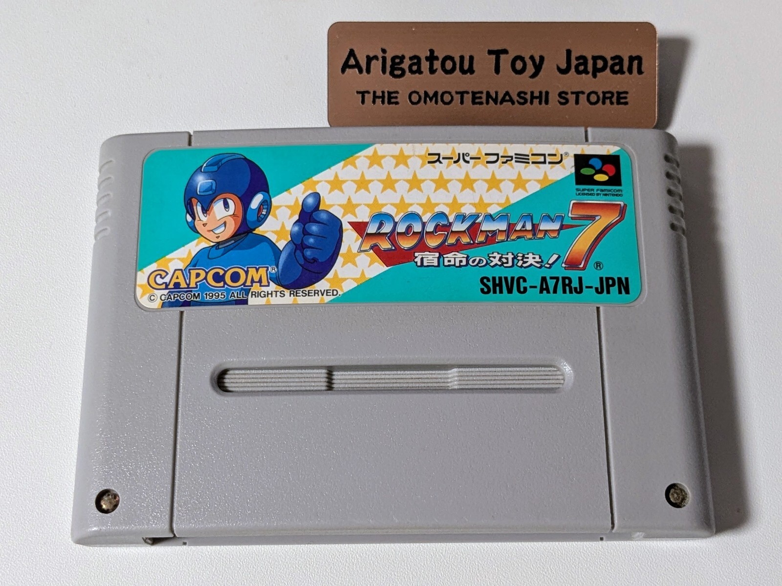 Super Famicom Rockman 7 Megaman SECS Nintendo Cartridge Only JAPAN