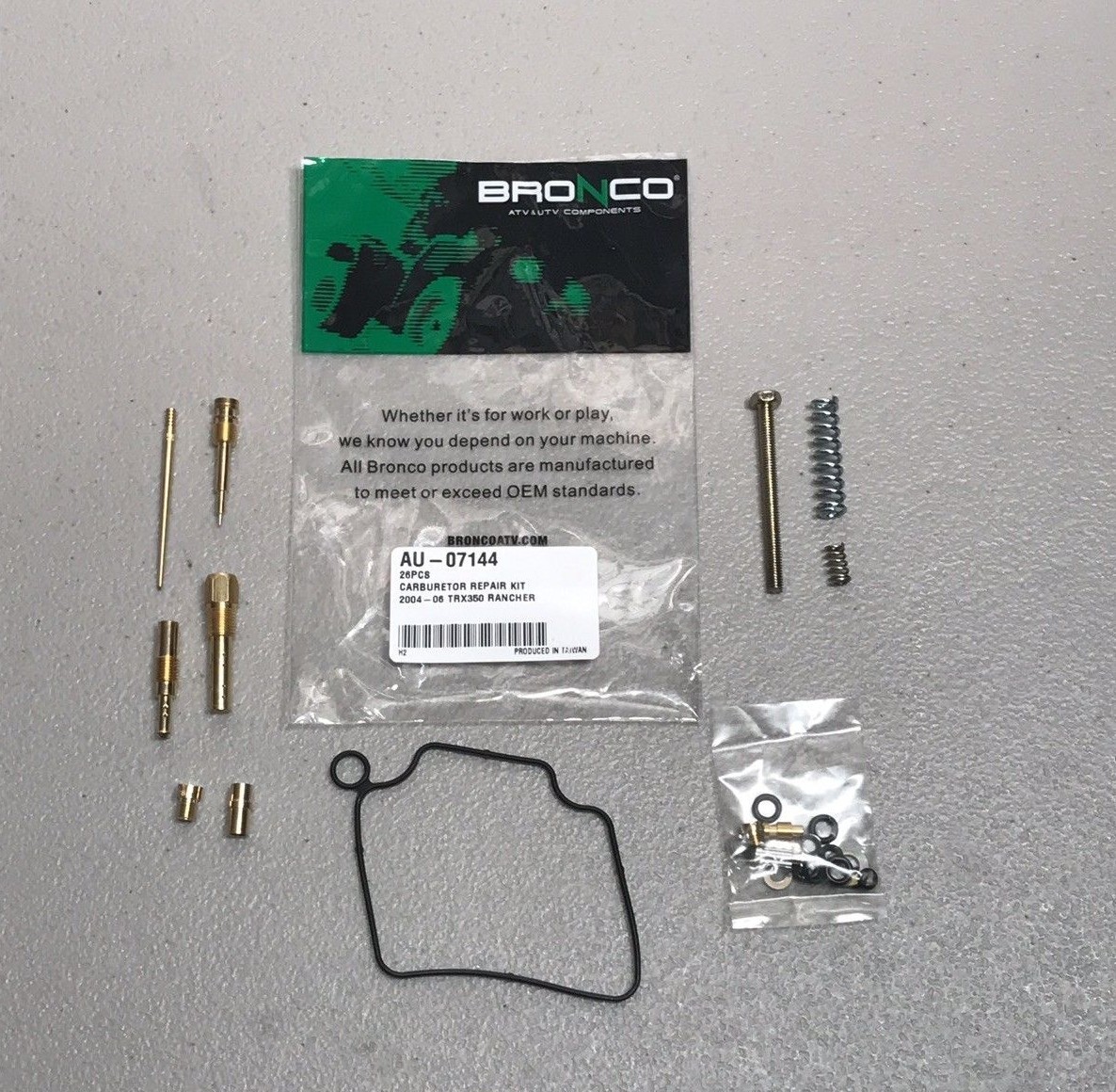 HONDA TRX350 TRX 350 RANCHER CARBURETOR CARB REPAIR REBUILD KIT 2004 2005 2006 E - Foto 8