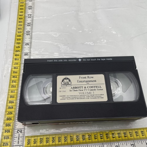 Abbott & Costello Volume Three With Special Guest Jane Russell VHS Tape R2C1 - Picture 3 of 3