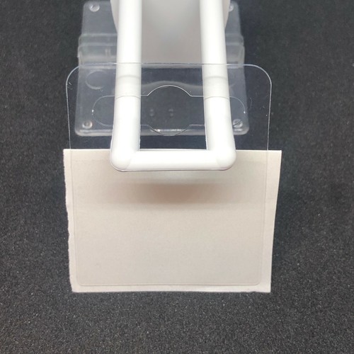 Clear Plastic Hang Tabs 42 * 52mm (8035) - Picture 5 of 6