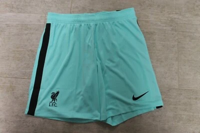 Nike FC Liverpool Hommes Away Auswärts Pantalon Short Turquoise Noir Taille L XL - Photo 1/4