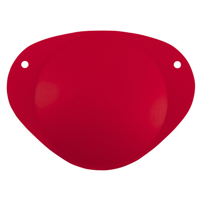 World's Best Eye Patch SAFETY RED - LASTS YEARS- replace elastic 35 colors3 size