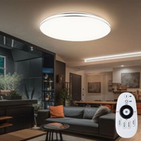 Deckenlampe Deckenleuchte Schlafzimmerlampe Tageslicht Dimmbar Fernbedienung Led