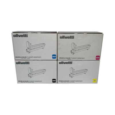 4 x Olivetti Image Drum B0791 B0792 B0793 B0794 Trommel für d-Color P126W MF3201