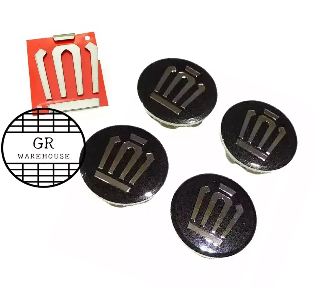 Genuine TOYOTA CROWN CROSSOVER FRONT HOOD EMBLEM & Wheels Center