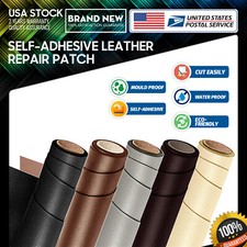 Leather Repair Patch Tape Self-Adhesive for Car Seats Couch Sofa Home Textile