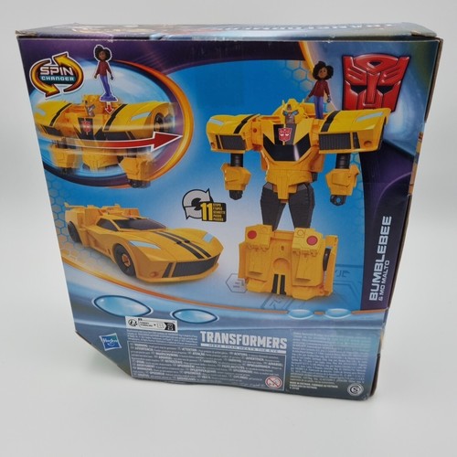 Bumblebee Transformers Earthspark Spinchanger Action Figure Robot by Hasbro - Picture 5 of 8