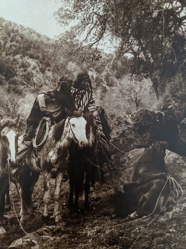"Apache Story-Telling 1899" Edward S Curtis Project Photo by Jean-Antony Du Lac - Picture 7 of 11
