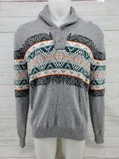 American Eagle Outfitters 1/4 Button Pullover Sweater Mens Size LRG NWT