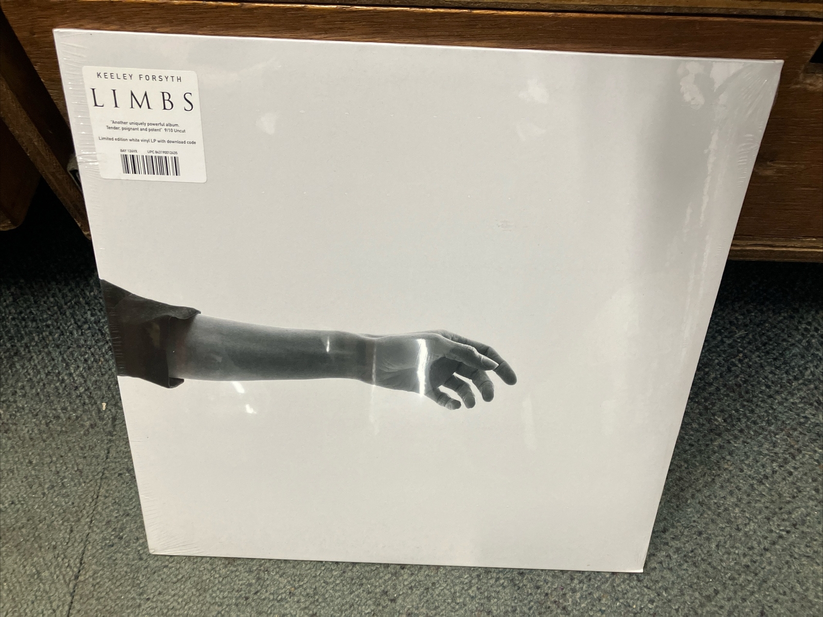 Limbs by Keeley Forsyth (Record, 2022) - LTD EDIT WHITE VINYL LP + DOWNLOAD NEW