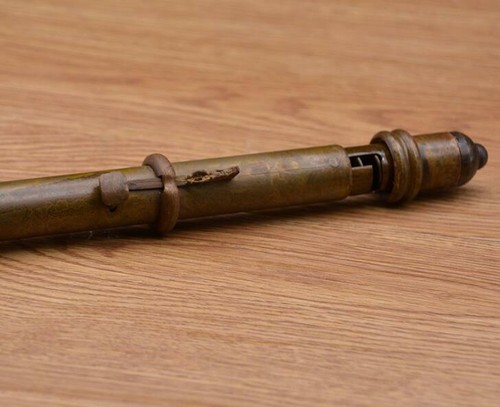 Armas antiguas manga flechas estatua armas ocultas colección artesanía - Imagen 3 de 5