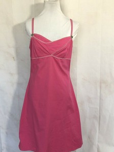 hot pink sundress
