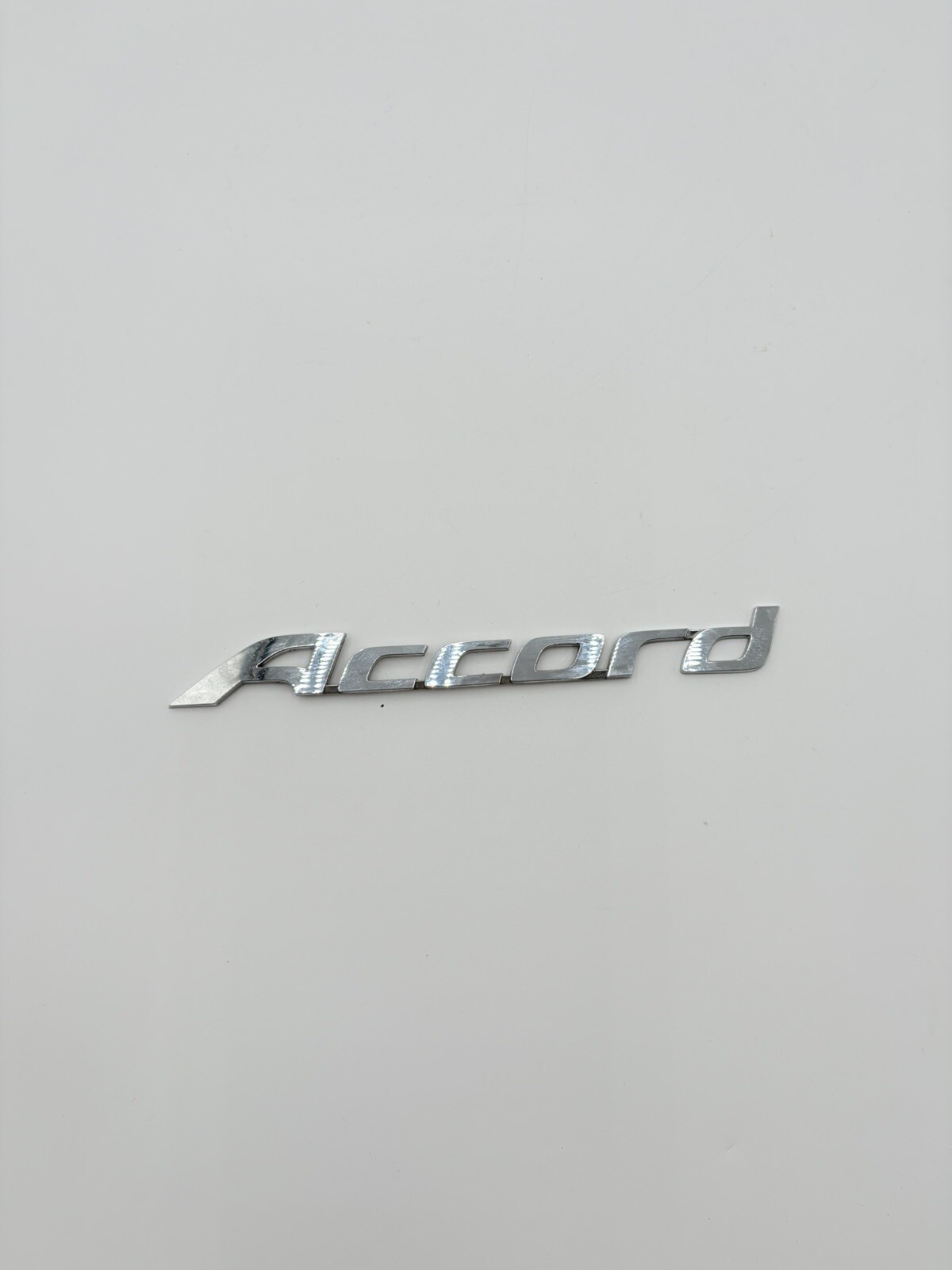 08-12 Honda Accord Emblem Rear Trunk Chrome Badge Back Nameplate Logo OEM