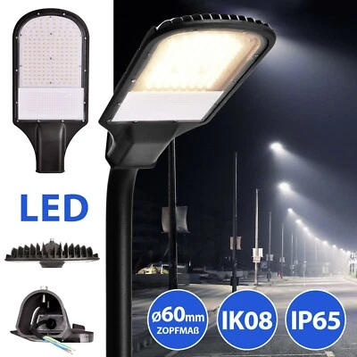 MAXKOMFORT LED Straßenbeleuchtung Straßenlampe Hofbeleuchtung Hallenbeleuchtung Parkplatz