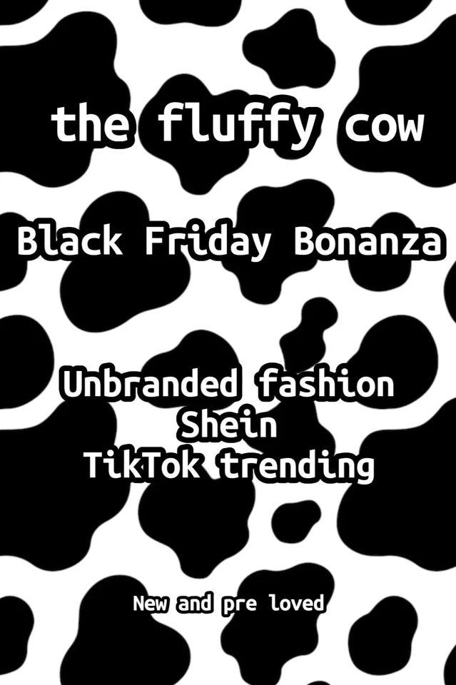 BLACK FRIDAY 🐮🖤 Your Weekly Style Fix | The Fluffy Cow Live Show 🐮🖤