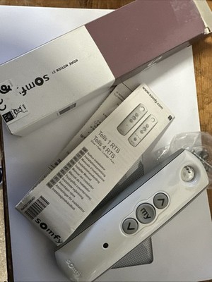 (JP2) Somfy Telis 1 RTS Klappe Roll- Mit Batterie Und Pion Von Befestigung