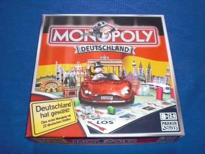 Monopoly Deutschland Edition - 22 Städte - Berlin & mehr - Parker Hasbro 2011