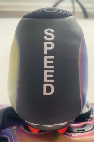 Speed Cycling Shoe Iridescent Rainbow Reflective Size 42 NWB - Picture 5 of 9
