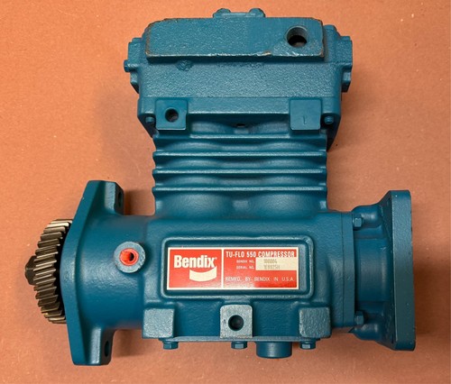 BENDIX 108804 TU-FLO 550 AIR BRAKE COMPRESSOR, FLANGE MOUNT