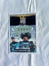 XIII Ticket Games Operation Montecristo Major Jones 2004 2 13/16x4 1/8in Mint