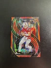 2024 Panini Select Premier Level Drake Maye #218 Red Shock Prizm /249 (RC)