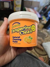 Scrub Daddy Tangerine Clean Natural Cleaning Paste 17.6 oz New Sealed