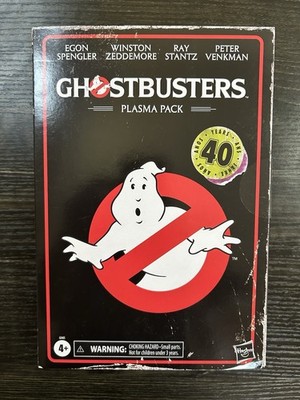 Ghostbusters Plasma Pack O-Ring Figure Set 40th Anniversary 4-pack 3.75'' Hasbro