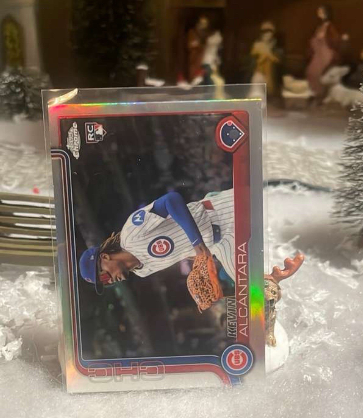 Kevin Alcantara Short Print (RC) 2025 Topps Chrome #173 - Topps Refractors