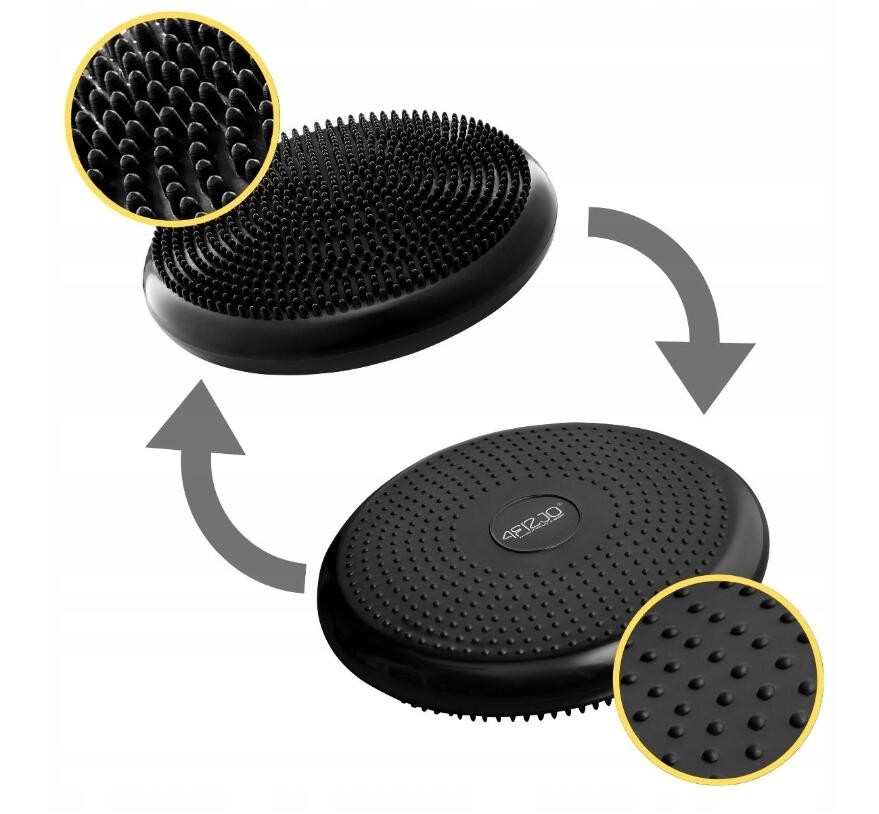 33CM Wobble Balance Cushion Board Inflatable Stability Yoga Core Disc ...